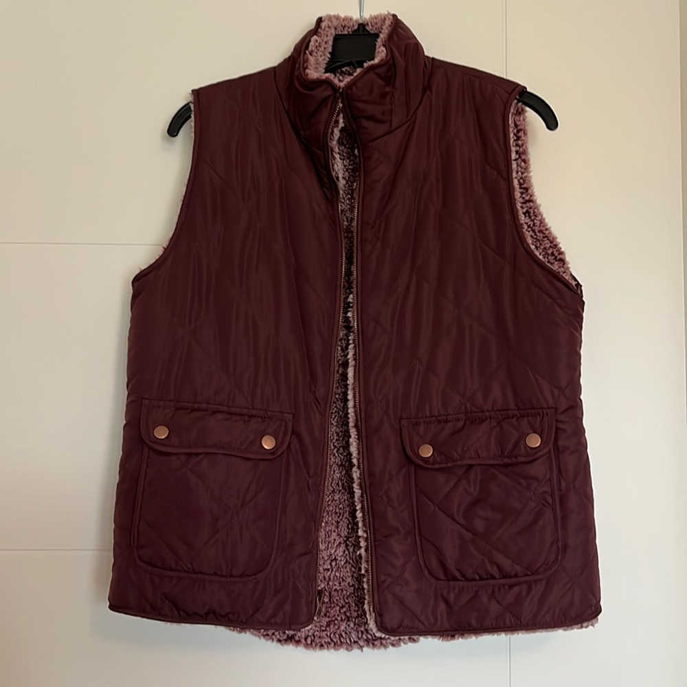 Reversible Sherpa Vest